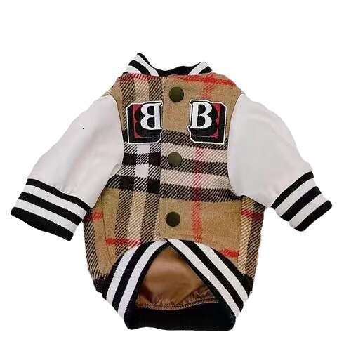 Designer Dog Clothe New Dog Clothes For Autumn And Winter, Douxuenari VIP Teddy, Shiba Inu Cat, Baseball Jacket Dog Clothe 740