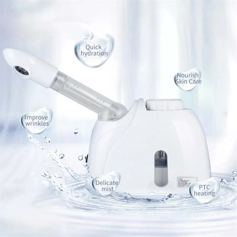 Steamer with Extendable Arm Steaming Warm Mist Humidifier for Face Spa Sinuses Moisturizing Homeuse Or Salon y240911