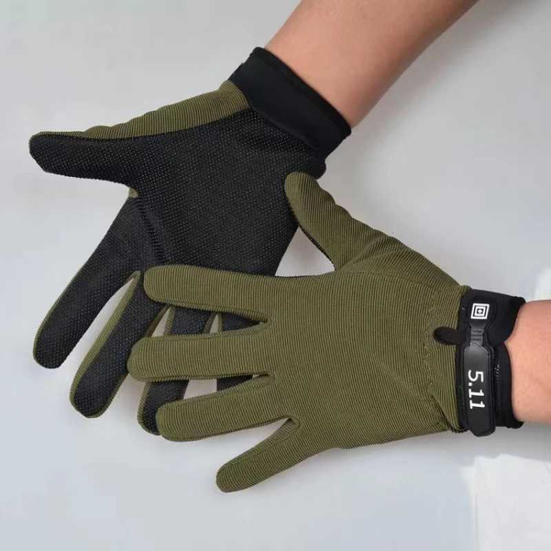 Tactical gloves summer mens lightweight breathable outdoor cycling fishing sports anti slip womens full finger gloves half finger CL241008