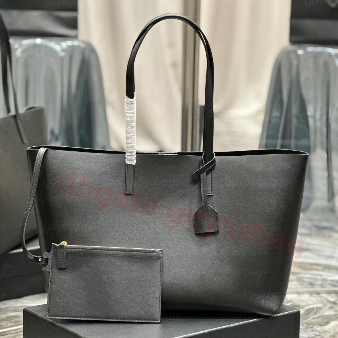 Designer East/West Tote Bag Large Tote Shooping Handbag Beach Straw Bags Shcool Real Leather Shoulder Bag Fashion Casual Totes Bag