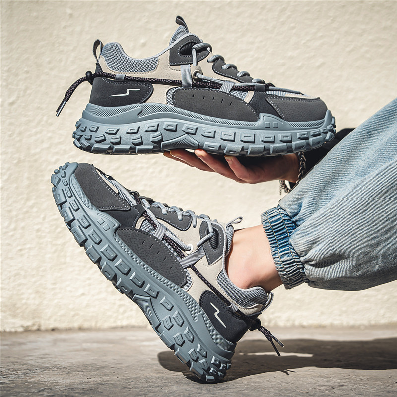 2024 Men's New Wear resistant and Durable Thick soled Versatile Casual Shoes