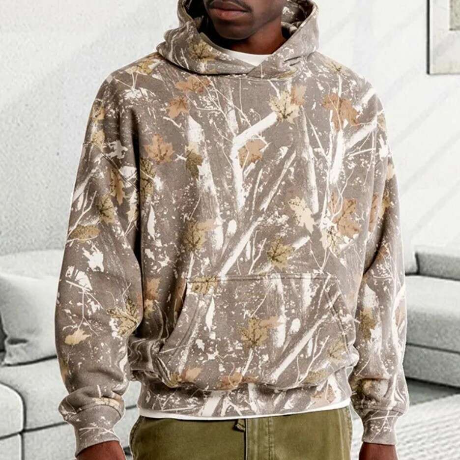 shanshi men hoodies designers Manufacturing of Men's 3D Hoodie with Digital Printing