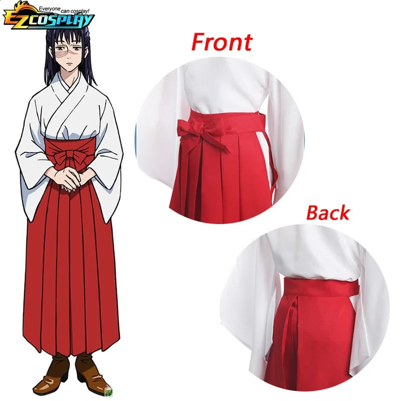 Jujutsu Kaisen Iroi Utahime cosplay costume kimono uniform wig full set Halloween womens clothing 241007