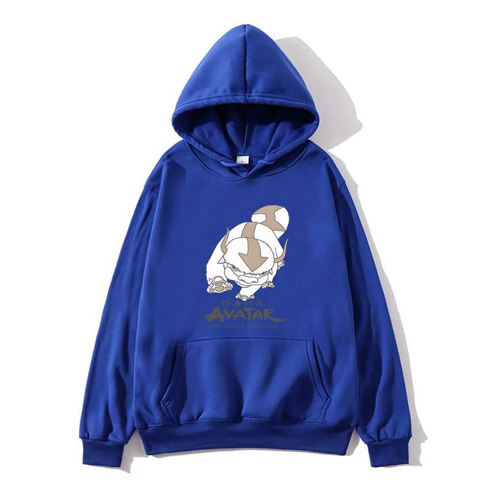 Men's Hoodies Sweatshirts Avatar The Last Airbender Appa Hoodie Cartoon Anime with Hooded Graphic Printing Clothes for Autumn/Winter Flce Casual 