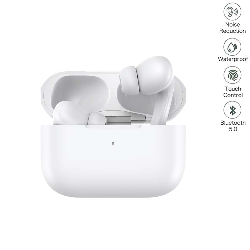 Factory wholesale TWS PRO2 Wireless Earphone earphones ANC Headset Noise cancelling Wireless Charging gaming Bluetooth Headphones In-Ear Detection Earbuds