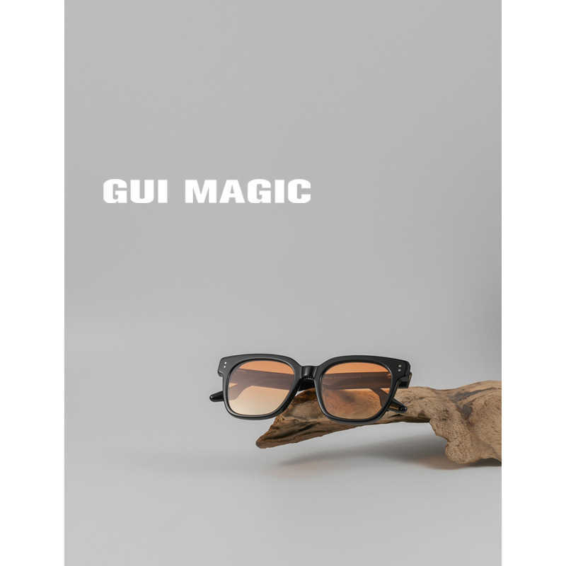 Sunglasses High quality GM sunglasses for women sunset color UV protection plate sunglasses H241007