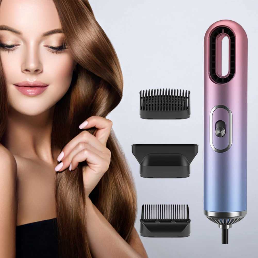 3 in 1 Handy Hairdryer Strong Airflow Mini Portable Travel Hair Dryer 3 Gears with Straightening Comb for Travel Home DormitoryXJ241021