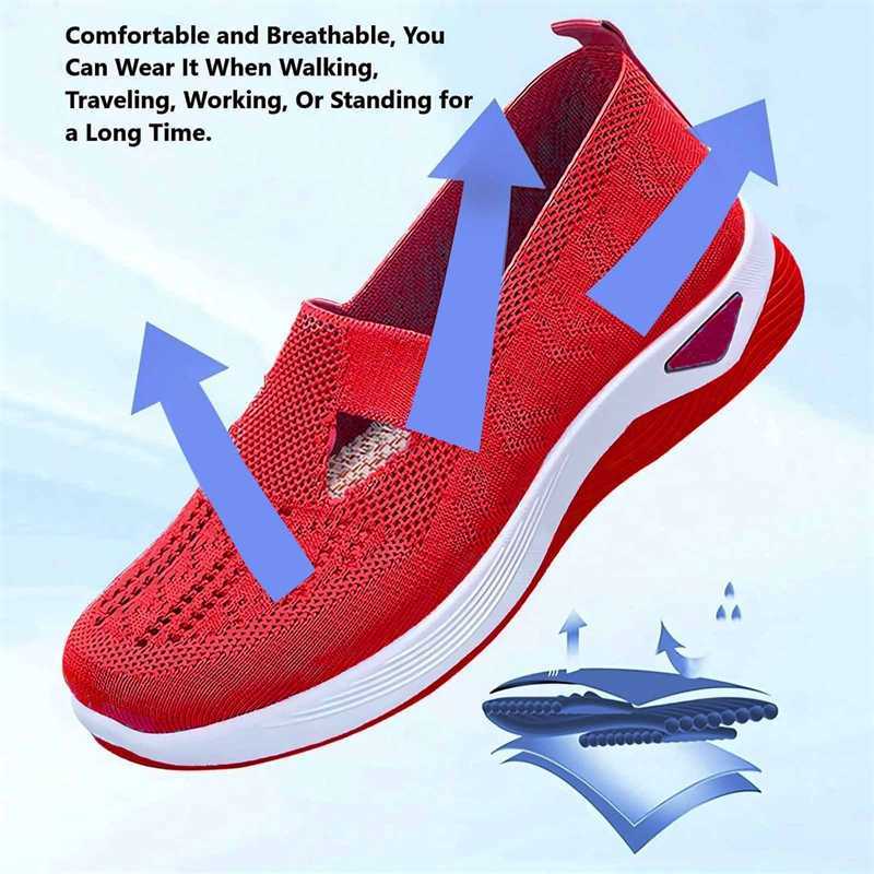 Womens flat sports shoes are soft comfortable fashionable lightweight pump shoes clown shoes and super light casual vulcanized shoes. Womens red color