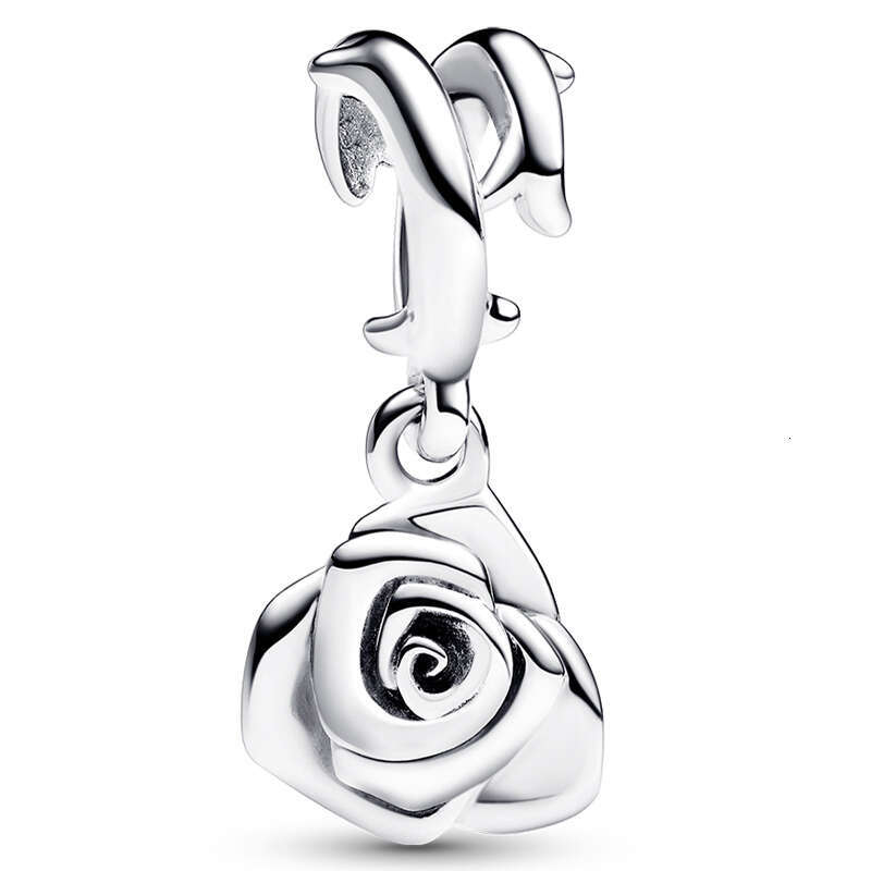 New Cherry Blossom Grandma's House Letter Envelope Arrow Rose in Bloom Charm 925 Sterling Silver Beads Fit Bracelet DIY Jewelry