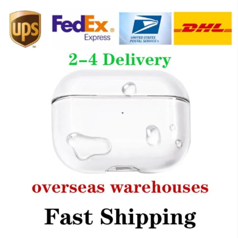 USA Stock For 2024 New USB C pods 4 pod pros 2 max Headphone Accessories Solid TPU Protective Earphone Cover Wireless Charging Shockproof Case