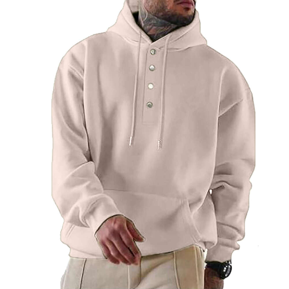 shanshi men hoodies designers Autumn/Winter Men's 2024 Long sleeved Coat Loose Casual Hooded Sweater