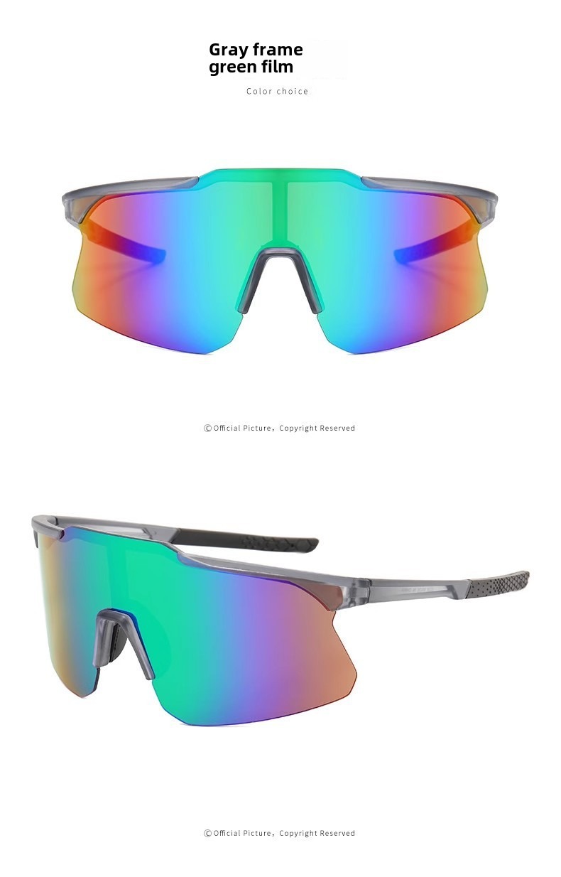 Reflective Personalized Outdoor Cycling Sunglasses for Road Sports Night Riding
