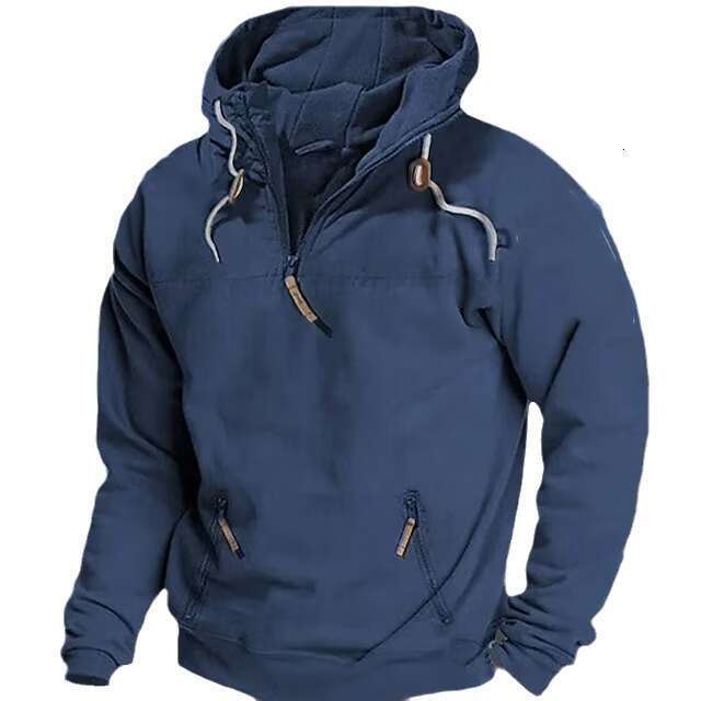 shanshi men hoodies designers Autumn and Winter Hooded Solid Men's Casual European Size Sweater Youth Thickened Coat Men