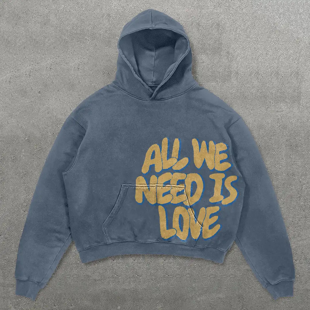 Hoodie Y2K Sweatshirt Mens Womens Hip Hop Letter Graphic Print Oversized Hoodie Harajuku Gothic Pullover Hoodie Clothes 240930