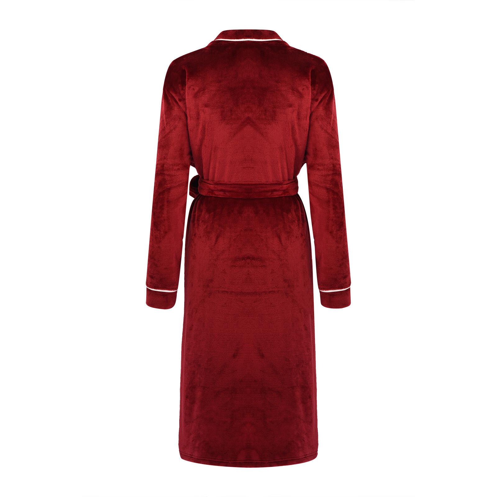 Designer's New Flannel Nightgown Women In Winter, Thickened And Elongated Coral Fleece Bathrobe For Men, Couple's Sleepwear