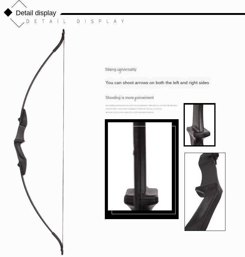 30/40/50lbs professional bow and arrow archer bow recursive bow shooting game suitable for left-handed and right-handed compound bows W241007