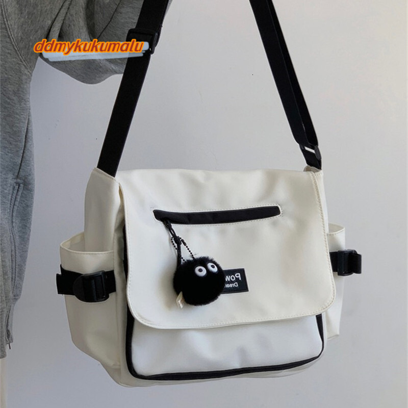 Crossbody Women Preppy Style Patchwork Color Shoulder Collage Student Messenger Bag waterproof Bags H7.4#25 ddmykukumalu