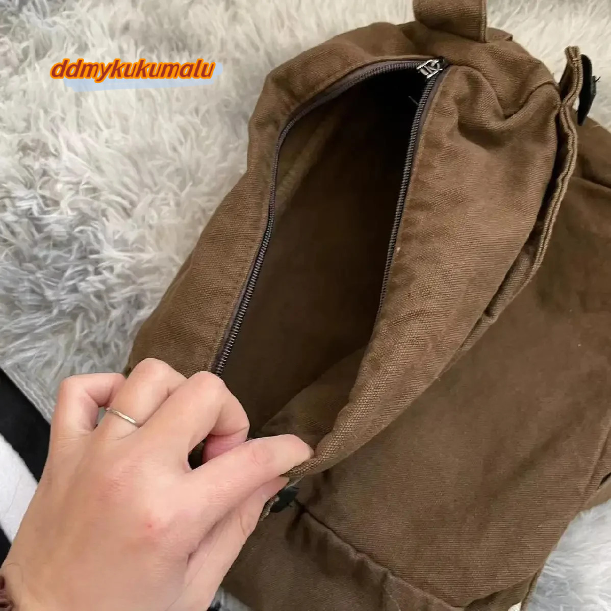 Unique Vintage Messenger Canvas Bag for Women Star Patch Students School Crossbody Bags American Fashion Retro Female Handbags H7.4#37.38 ddmykukumalu