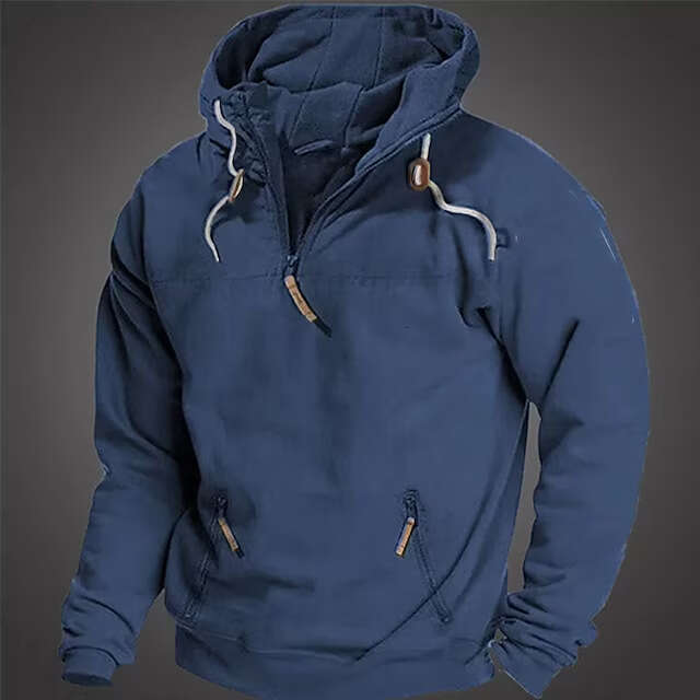 shanshi men hoodies designers Autumn and Winter Hooded Solid Men's Casual European Size Sweater Youth Thickened Coat Men