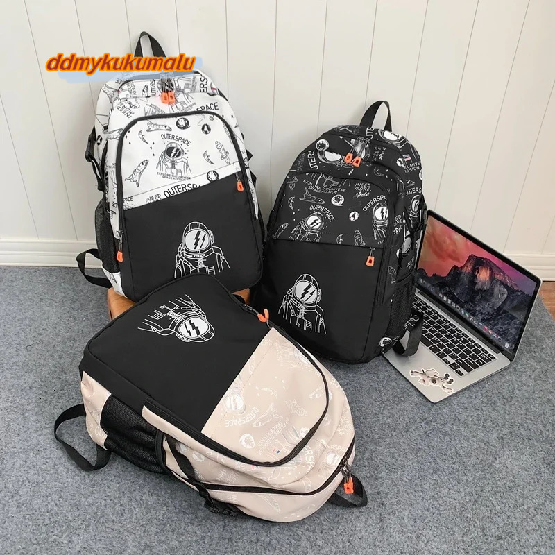 Ladies Bags on Sale 2023 Fashion Graffiti Backpack Leisure Sports Travel High Capacity Computer Versatile Student Bag H6.29#24 ddmykukumalu