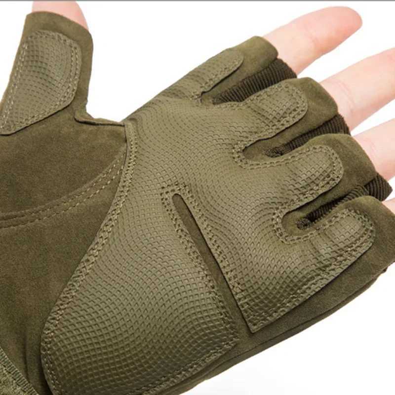 Sports gloves tactical gloves mens half finger outdoor riding motorcycle combat accessories outdoor sports gloves accessories CL241008
