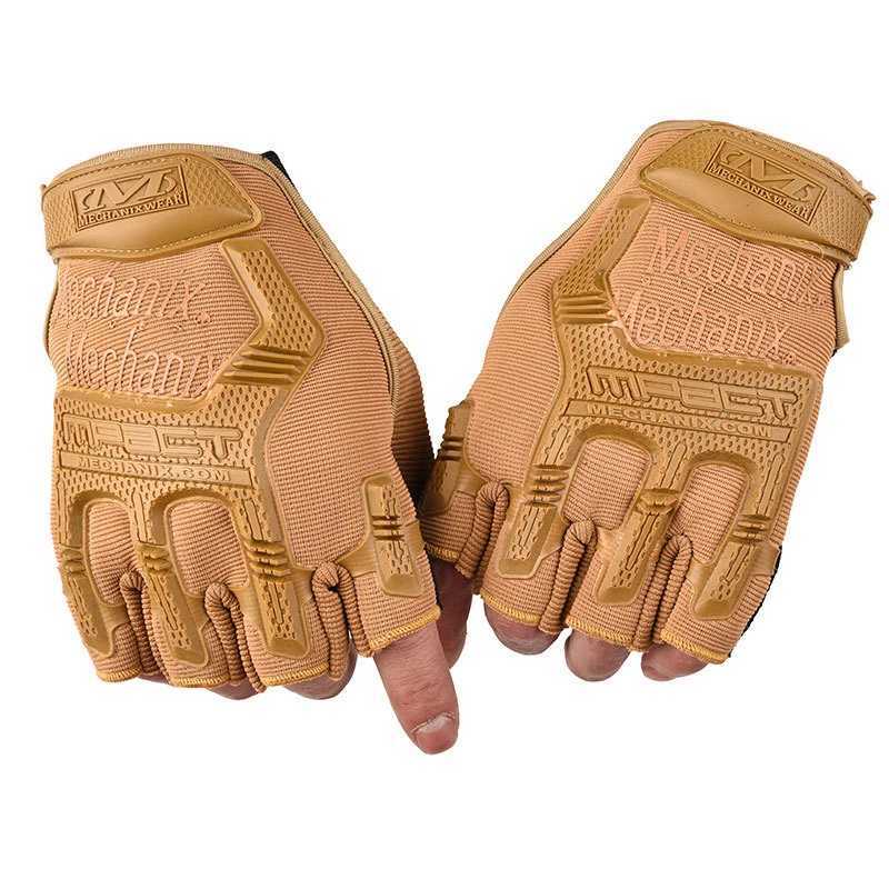 Tactical gloves half finger colored bullets air guns shooting combat anti slip mens bicycles full finger gloves protective equipment CL241008