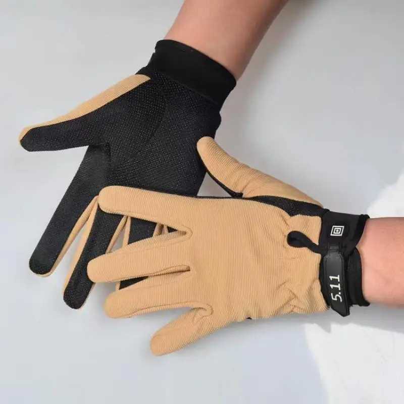 Tactical gloves summer mens lightweight breathable outdoor cycling fishing sports anti slip womens full finger gloves half finger CL241008