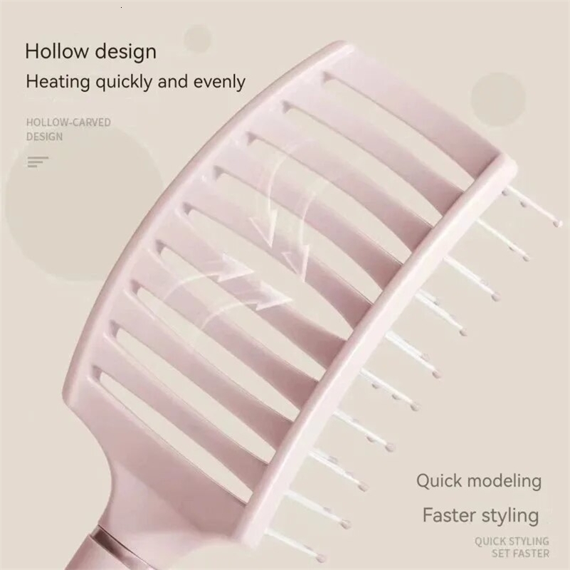 Hairbrush Air Cushion Comb Fluffy AntiHair Loss Massage Hair Brush For All Types Long Thick Thin Curly Natural y240911