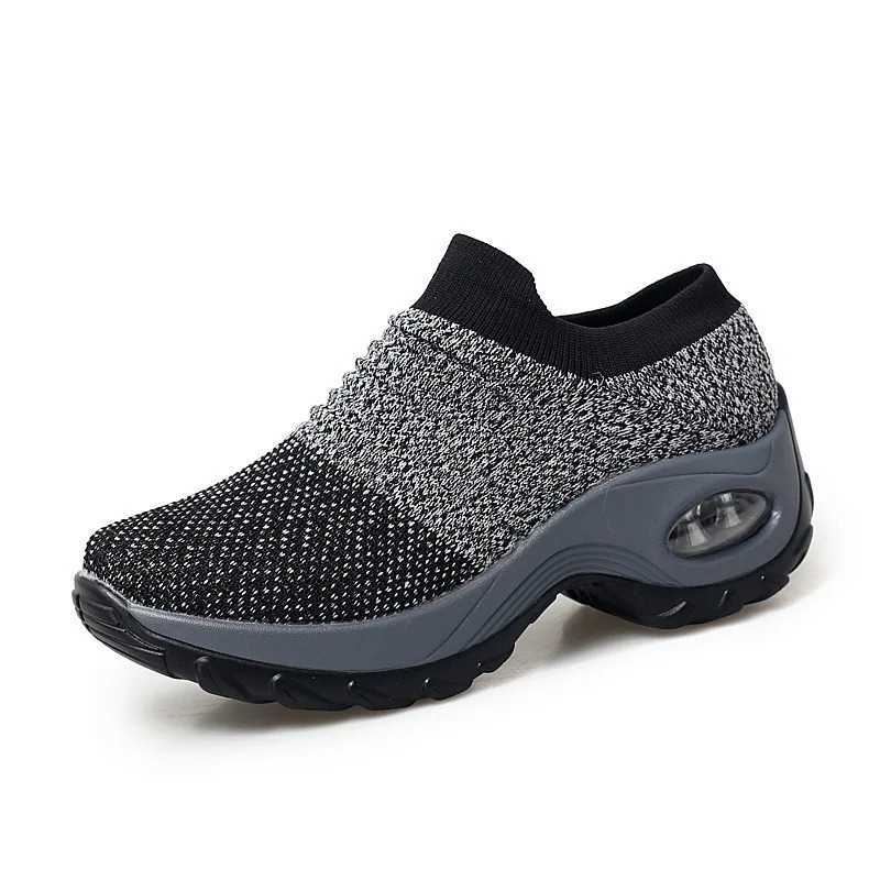 Womens sports shoes Versatile Ladies Orthopedic platform shoes Womens casual shoes Non slip and wear-resistant Tenis De Mujer Y241007
