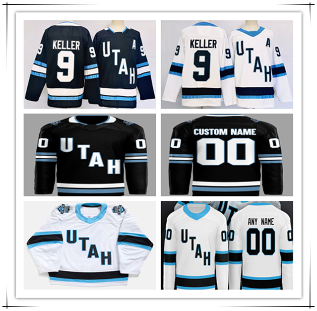 Utah Hockey Club Jersey Clayton Keller Nick Schmaltz John Marino Logan Cooley Nick Bjugstad Lawson Crouse Josh Doan Matias Maccelli Cole Beaudoin Mikhail Sergachev
