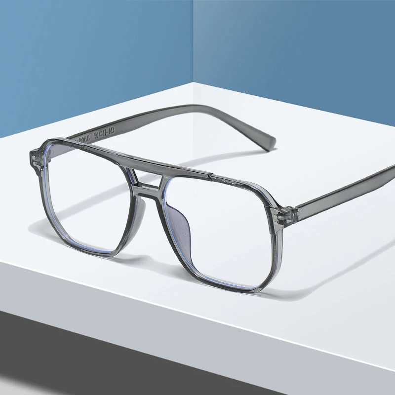 Transparent Computer Glasses Frame Women Men Anti Blue Light square Eyewear Blocking Glasses Optical SpectacleX241008