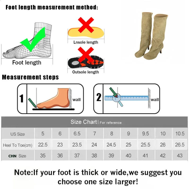 Long Socks Skating Shoes Womens Knee Modern Boots Fashion Round Toes Womens Long Boots Womens High Heels 241007