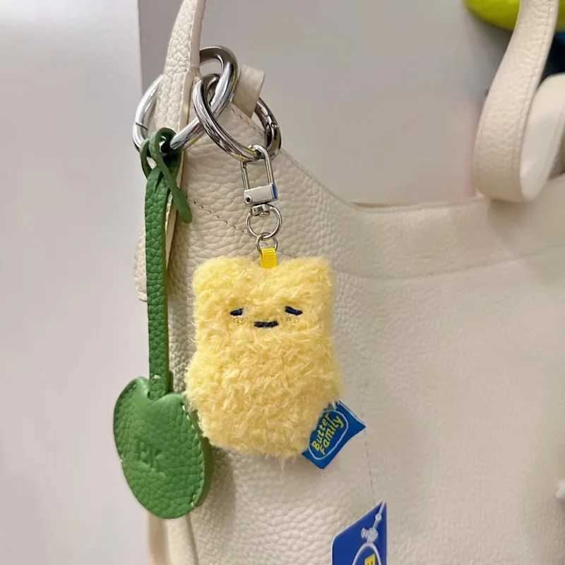 7cm butter rabbit cutting keychain anime plush toy stuffed animal soft plush childrens gift doll BirtayXJ250409