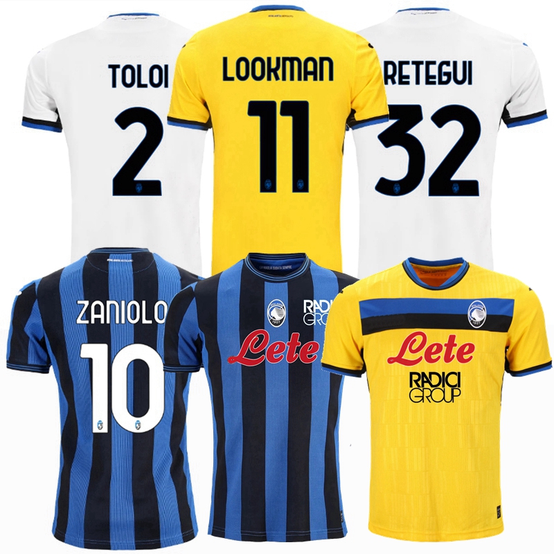 2025 2026 Atalanta BC Soccer Jerseys ZANILOL DE KETELAERE SCALVINI KOSSOUNOU LOOKMAN SCAMACCA DE ROON PASALIC RETEGUI TOLOI ZAPPACOSTA 24 25 football shirt