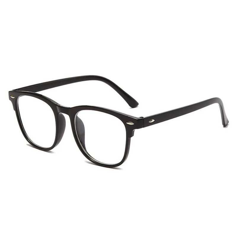 Glasses Ultralight Retro Transparent Frame Plain Men Women Anti Blue Light Glasses Party Decorate Eyeglasses Fake GlassesX241008