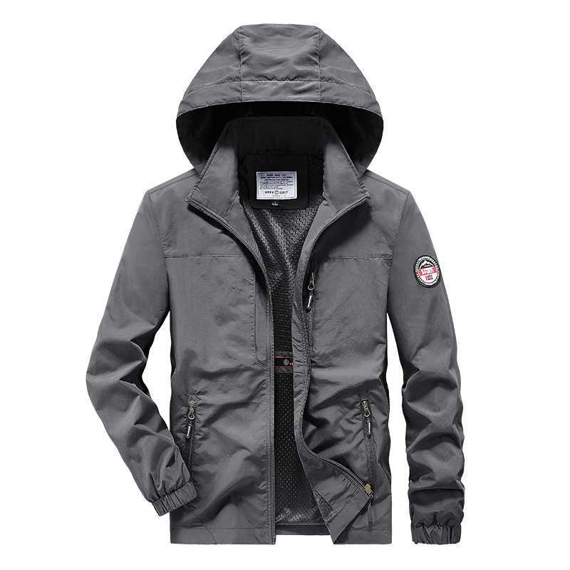 Korea Fashion Oversize 5XL 2024 Casual Mens Black Windproof Jacket Spring and Autumn Winter Long Trench Jacket W241007