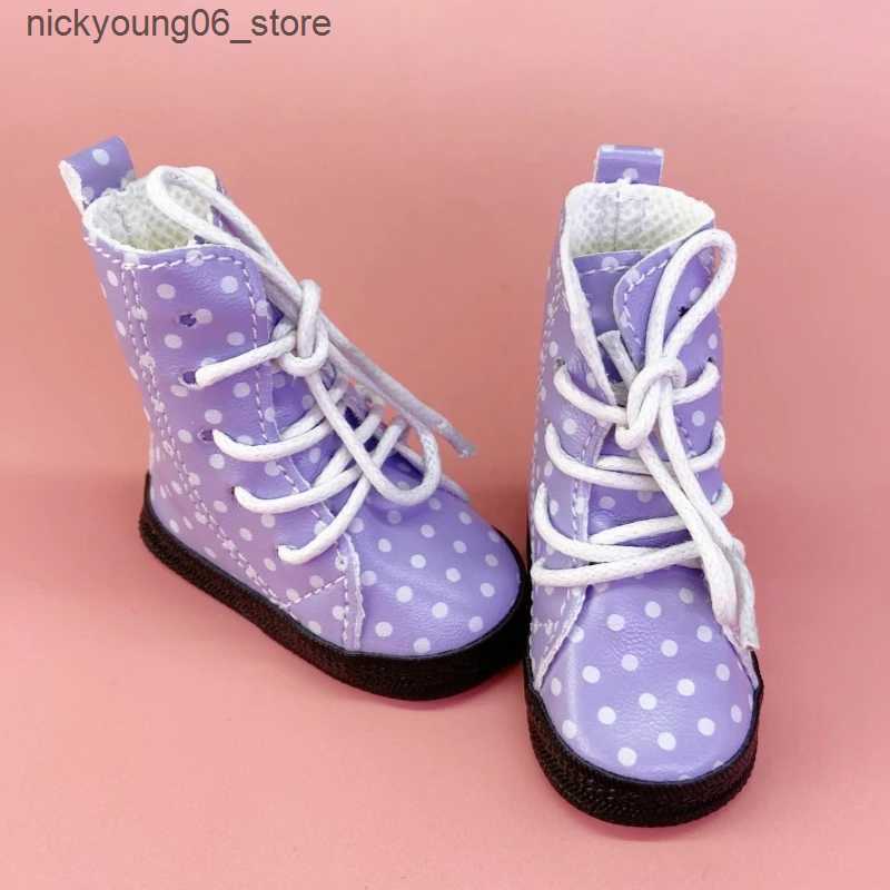 Boots Original 6cm One Fourth Boots For Minifee Paola Reina Dolls Shoes for Corolle Doll 1/4 Sneakers Dolls Accessories For Kids Girls L240910