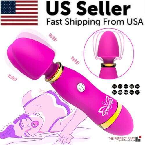 Multi speed vibrator rabbit Dildo G-spot Clit massager adult sex toy for women