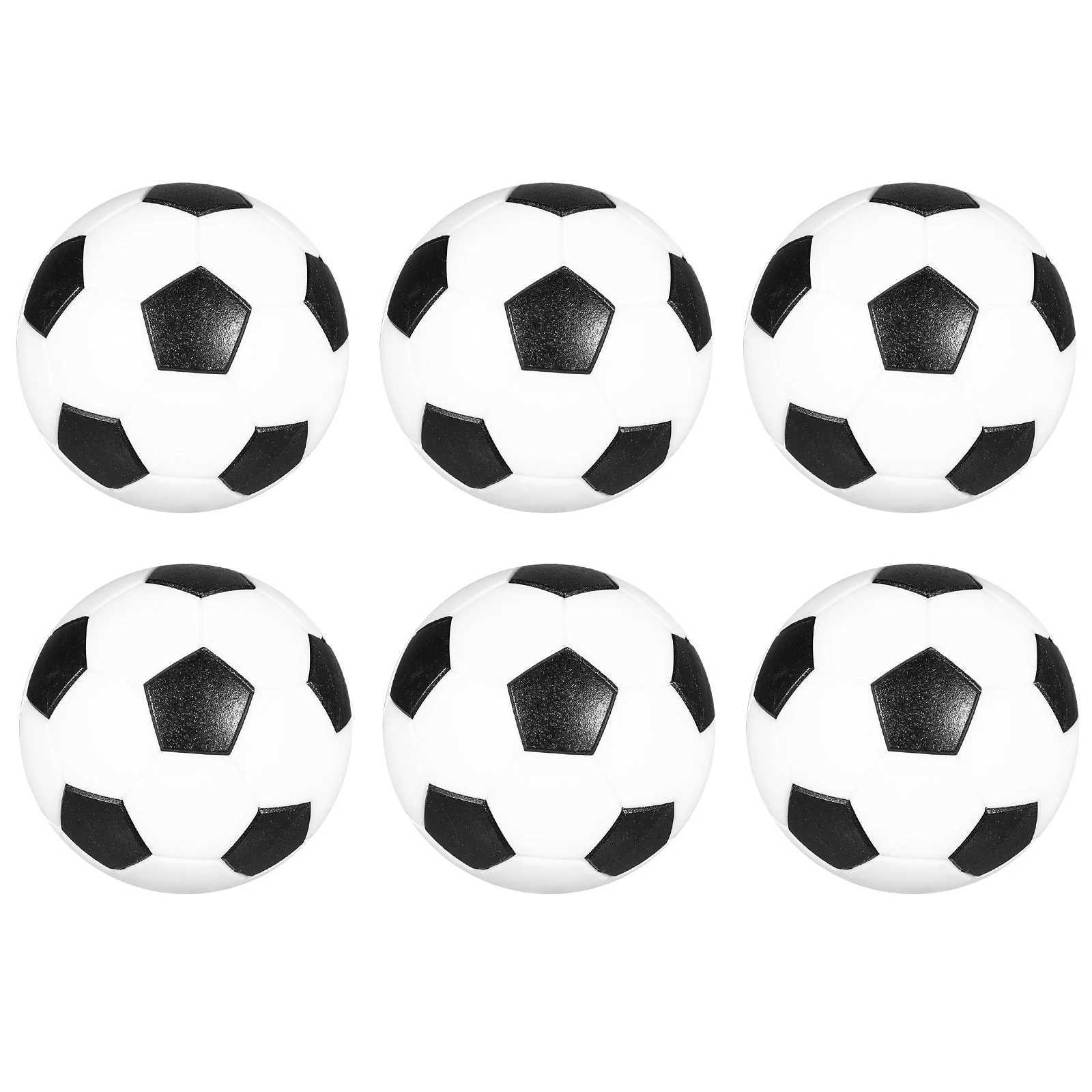 Black and white mini soccer ball tags replace small game props with soccer ballsW241008