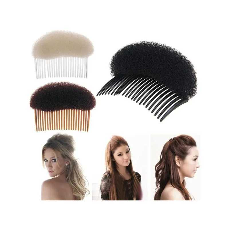 Womens bread manufacturer knitting hair pad DIY hair pad sponge princess head foam pad insert wedding hair tools wholesale W241007