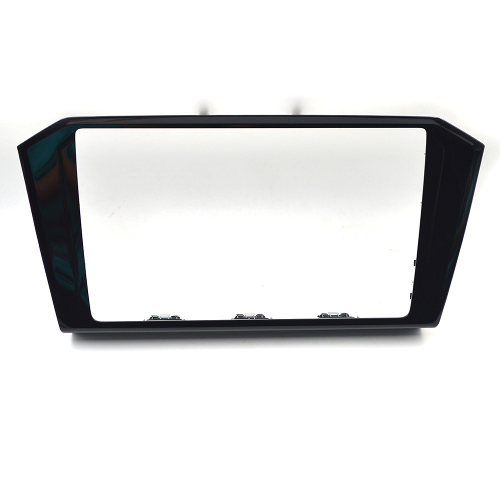 RHD LHD 3GD858069 B 8 inch MIB 3 CD box trim Radio frame panel CD Plates For VW Passat B8 3GD 858 069 B Silver Black