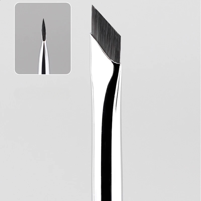 CNK 2/5Pc upgraded blade eyeliner brush ultra-thin fine angle flat angle eyeliner brush precise detail brush under the eyes 241008