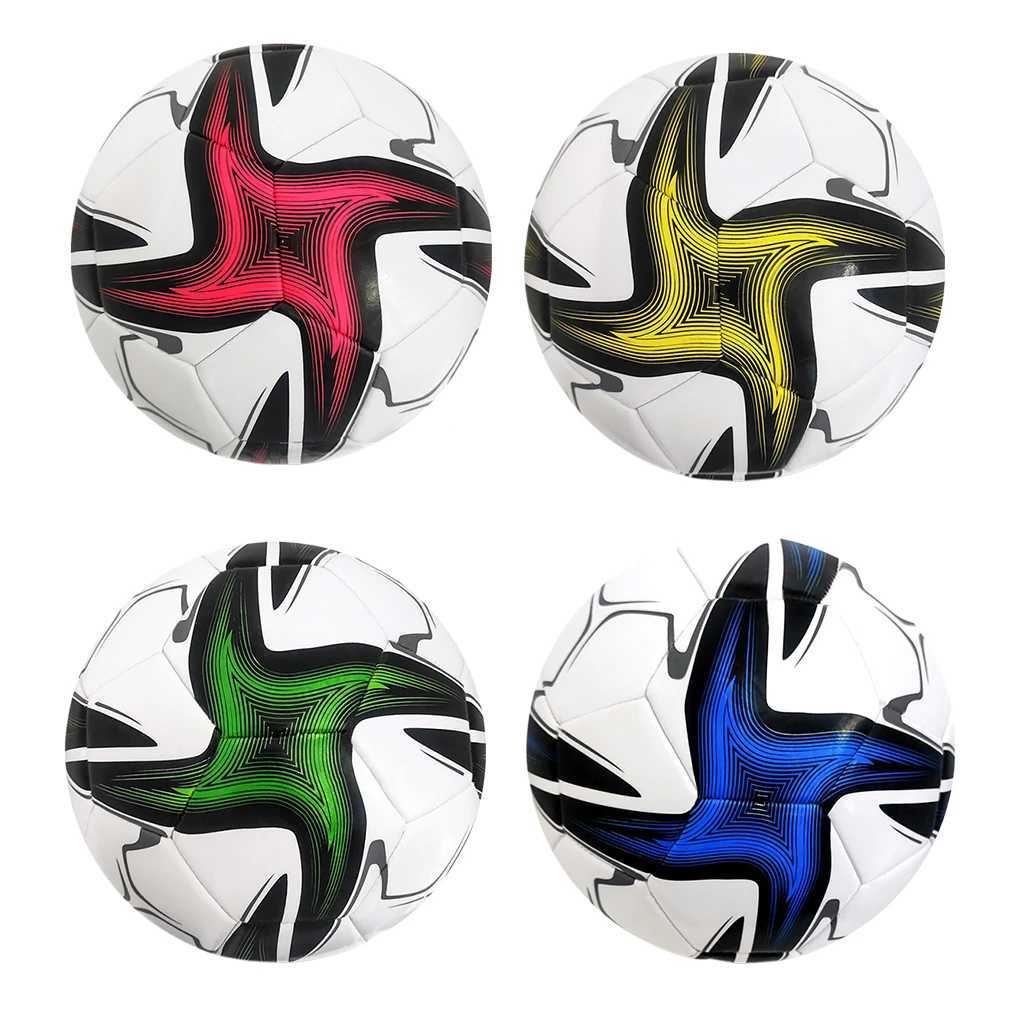 Precision performance football ball soft PVC cover for ague matches used for smooth processing of football redW241008