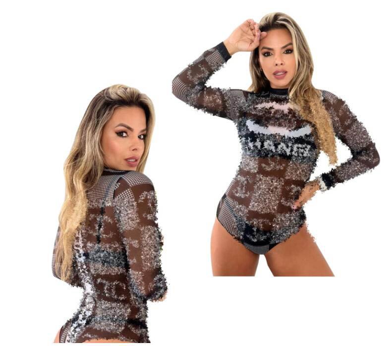 Swimwear designer MAINTENANT DE LUXURES FEMMES BIKINI LATTICE FLORAL PRINT GORD Chain Sexy Beach Sweet One Piece Swim Suite Yacht Party Sandy Bea