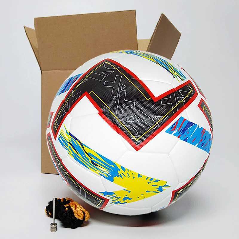 PU Seamss Football Team Match Football Training Ball High Quality Size 5 AdultsW241008