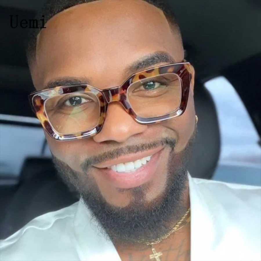 New Retro Square Anti Blue Light Glasses For Women Men Vintage Reading Clear Computre Pink Blue Black Eyeglasses Frames Lentes OX241008