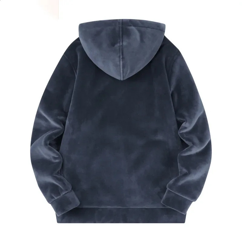 Casual Fleece Sweatshirts Men 2 Pieces Cashmere Sportswear Mens Tracksuits Winter Menswear Set Winter Warm Hoodies Pants Sets 240926