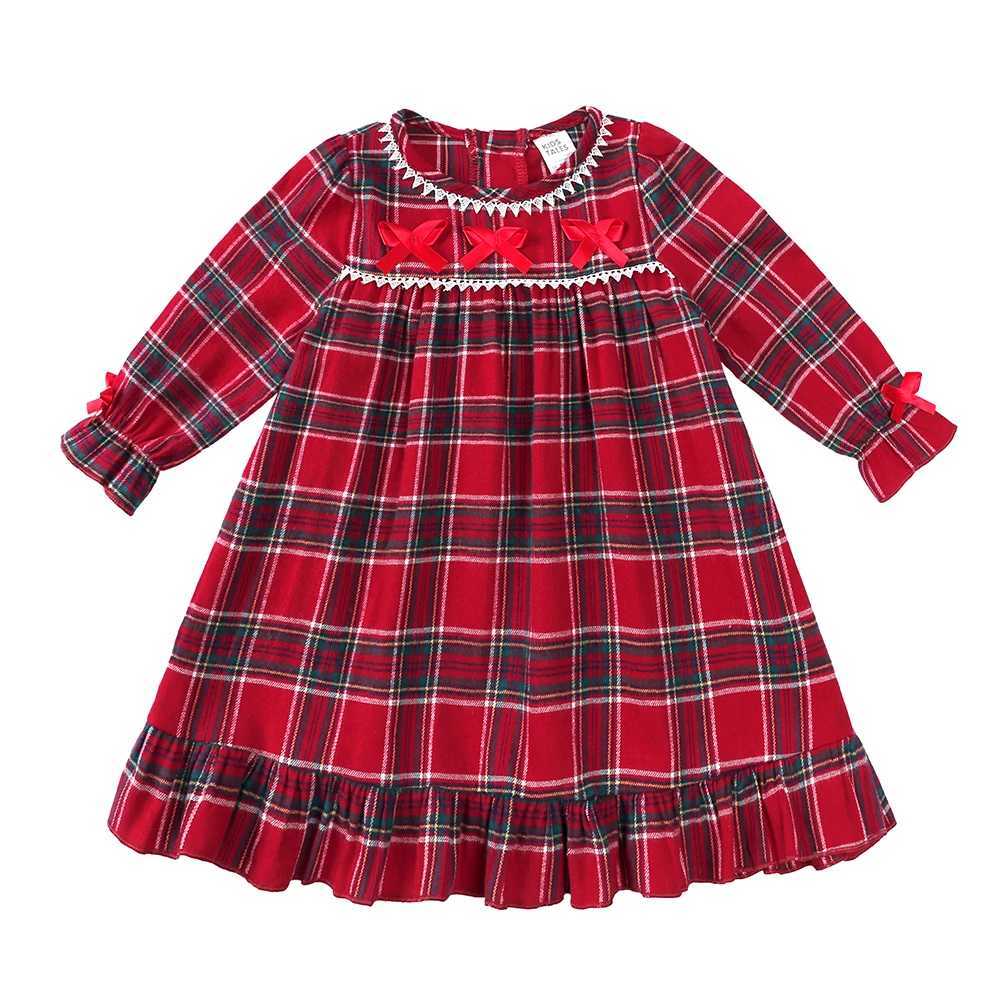 2024 Christmas Clothing Childrens Girls Dress Checkered Striped Printed Velvet Lounge Clothing Childrens Family Matching Christmas Pajamas Customized 