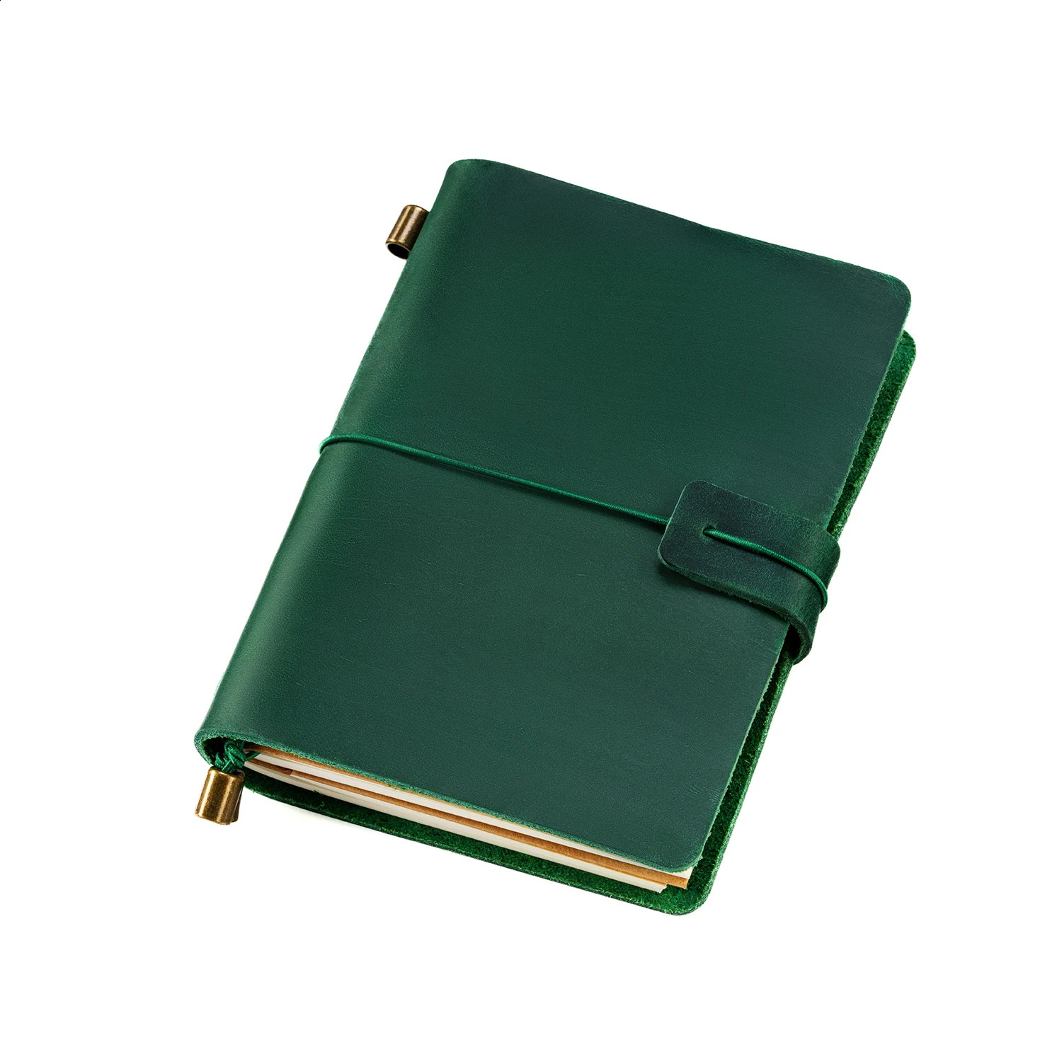 OX KNIGHT Genuine Leather Notebook Handmade Vintage Cowhide Diary Passport Size 13.5x10.5cm TN Travel Notebook Cover 241008