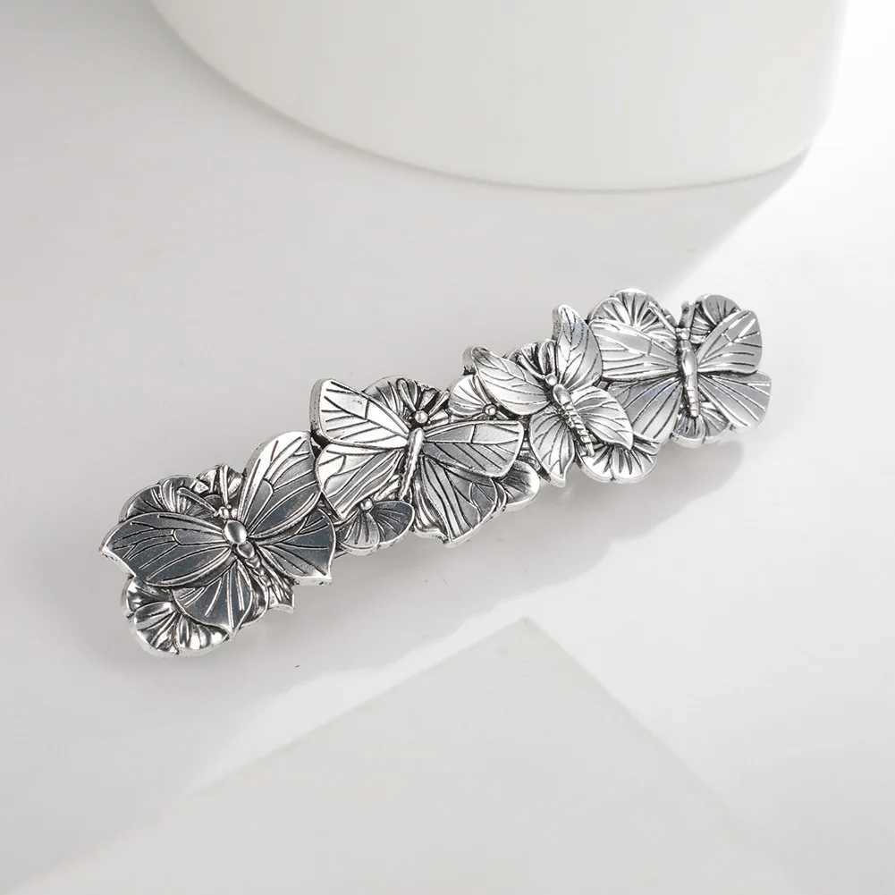 Skyrim Retro Metal Butterfly Hair Clip Bridal Headwear Retro Hair Clip Luxury Womens Hair Clip Wholesale W241007